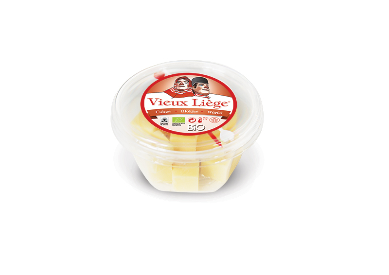 Vieux Liège Cubes de fromage bio 80g